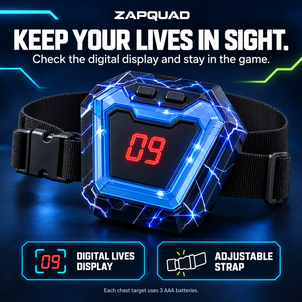 ZAPQUAD digital chest target showcase